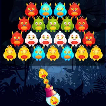 Monster Bubble Shooter kostenlos online spielen – Bubble Shooter Spiel für Kinder und Erwachsene