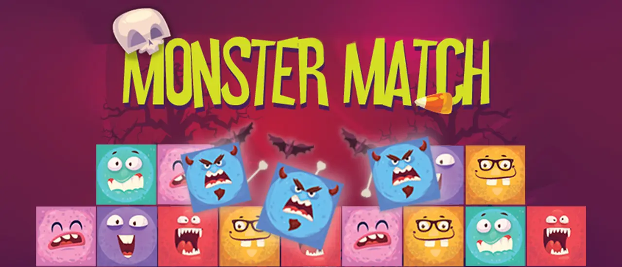 Monster Match - Juego de Puzzle Gratis para Jugar en Línea