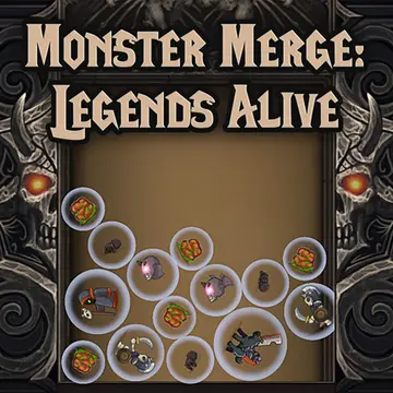 Monster Merge Legends Alive - Juego de combinar monstruos gratis
