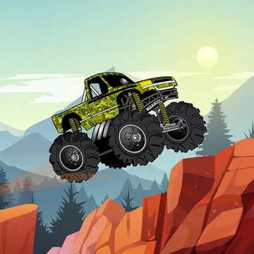Monster Truck 2D - Jeu de course et stunt en ligne gratuit
