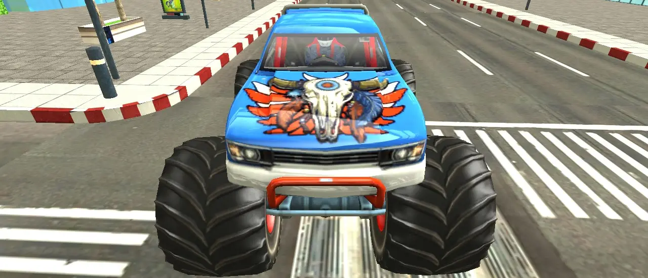 Monster Truck City Parking - オンライン無料レース＆ドライブゲーム