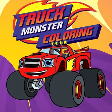 Monster Truck Coloring Jogo Online Grátis para Crianças