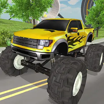 Monster Truck Driving Simulator: Jogue e Dirija Carros de Trânsito