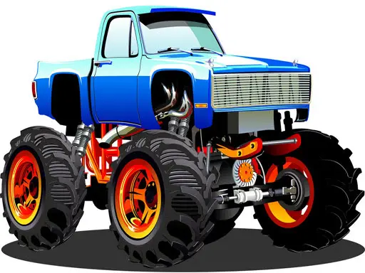 Monster Truck Puzzle - Jeu de Puzzle en Ligne Gratuit