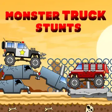 Monster Truck Stunts - Kostenloses Monster Truck Spiel online spielen