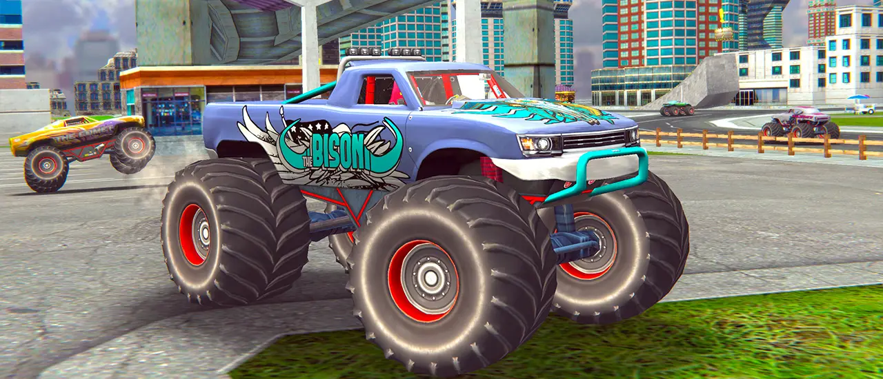 Monster Truck Stunts Jeux de Course Gratuits - Play Game en Ligne