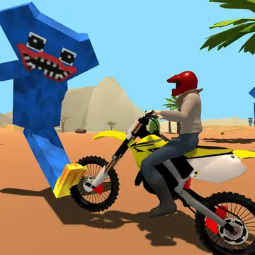 Motoracer vs Huggy Oyunu - Ücretsiz Oyna ve Hızlı Yarış