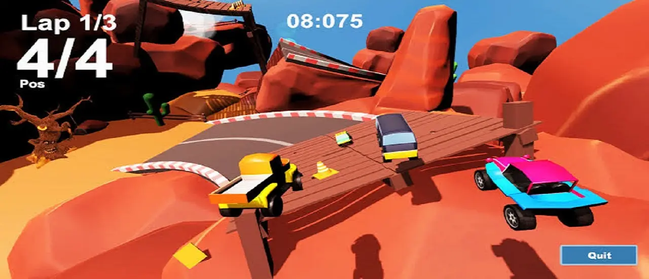 Mountain Mini Car Racer - Ücretsiz Çocuk ve Yetişkin Yarış Oyunu