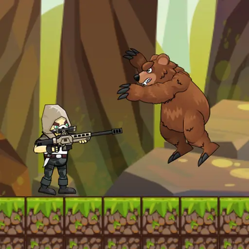 Mr. Hunter - Jeu de tir 2D gratuit en ligne