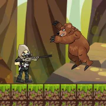 Mr. Hunter - Jeu de tir 2D gratuit en ligne