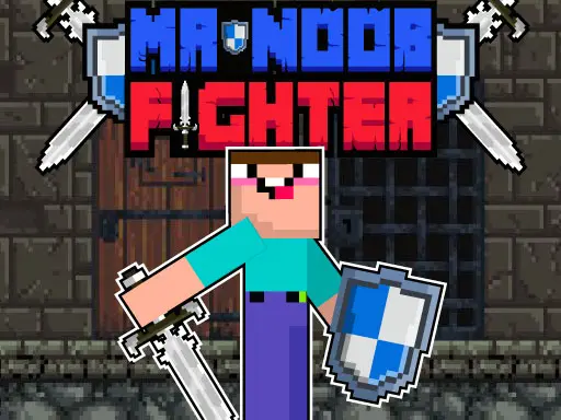 Mr Noob Fighter Oyunu - Ücretsiz Çevrimiçi Dövüş Oyunu
