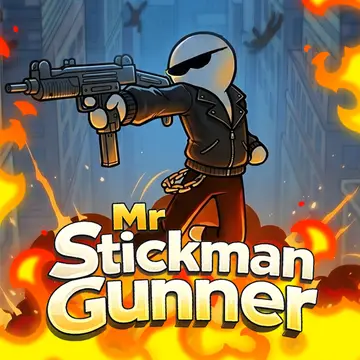 Mr Stickman Gunner - Jeu de Tir 2D Gratuit à Jouer en Ligne