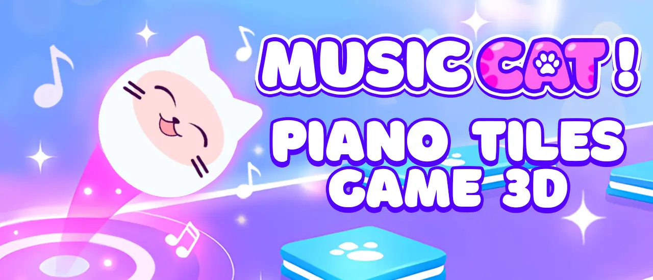 Music Cat! Jeu de Piano Tiles 3D Gratuit en Ligne