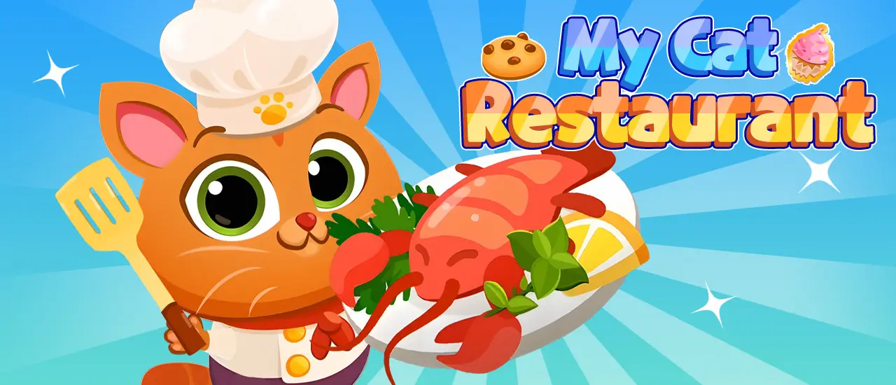My Cat Restaurant - Juego de Cocina y Simulación Gratis para Niños