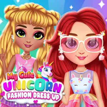 My Cute Unicorn Fashion Dress Up – Kostenloses Spiel zum Anziehen & Stylen