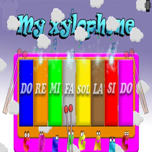 My xylophone - Jeu éducatif pour enfants à jouer en ligne