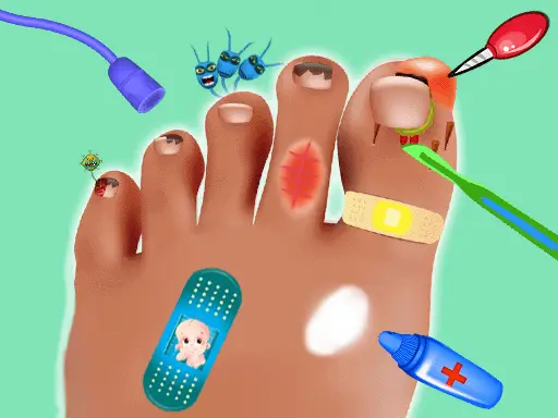Nail Doctor - En İyi Tırnak Cerrahi Oyunu Oyna Ücretsiz