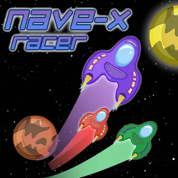 Nave X Racer: Juego de Carreras Espaciales Gratis y Online