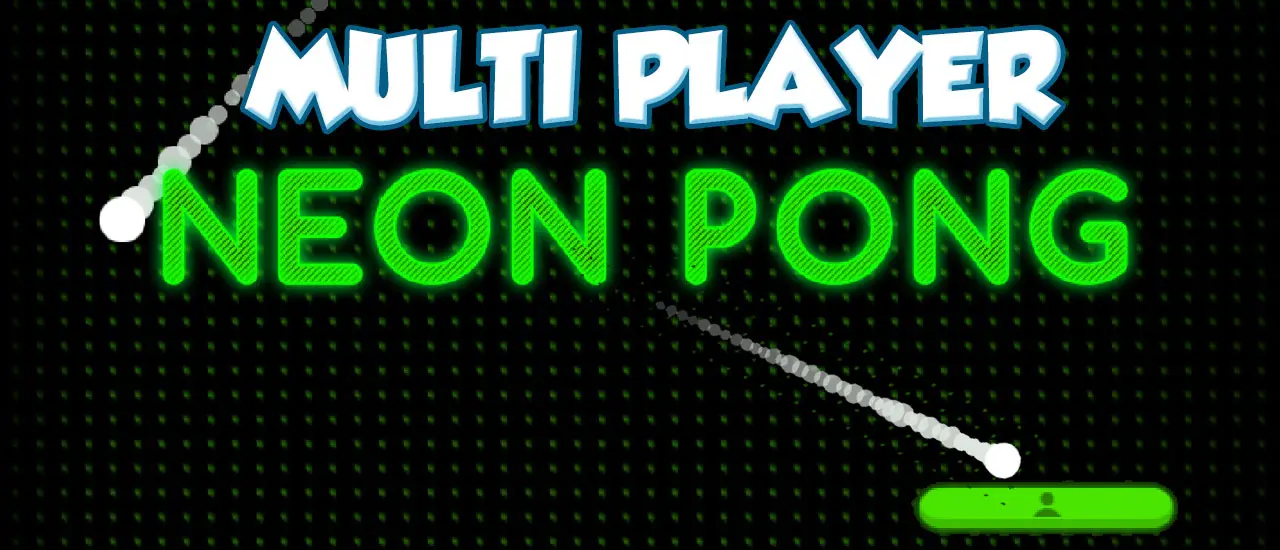 Neon Pong Multiplayer - Play Online Free