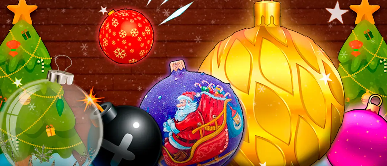 New Year Balls Merge - Fun Online Play Game for Relaxation