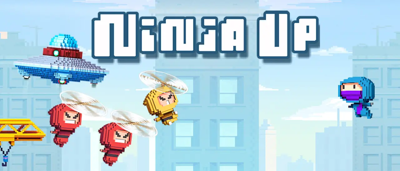 نinja Up! لعبة نينجا ثنائية الأبعاد مجانية للعب