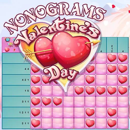 Nonograms Valentines Day - Jeu de Logique et Puzzle Gratuit
