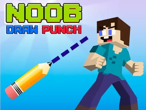 Noob Draw Punch - Play Game Adventure with Monsters