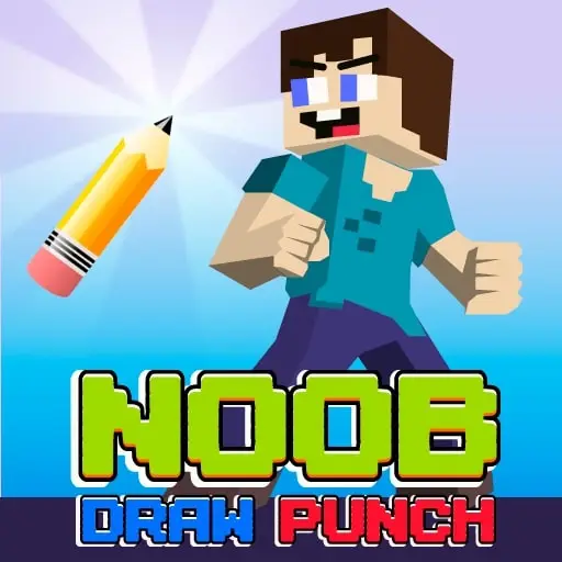 Noob Draw Punch - Play Game Adventure with Monsters