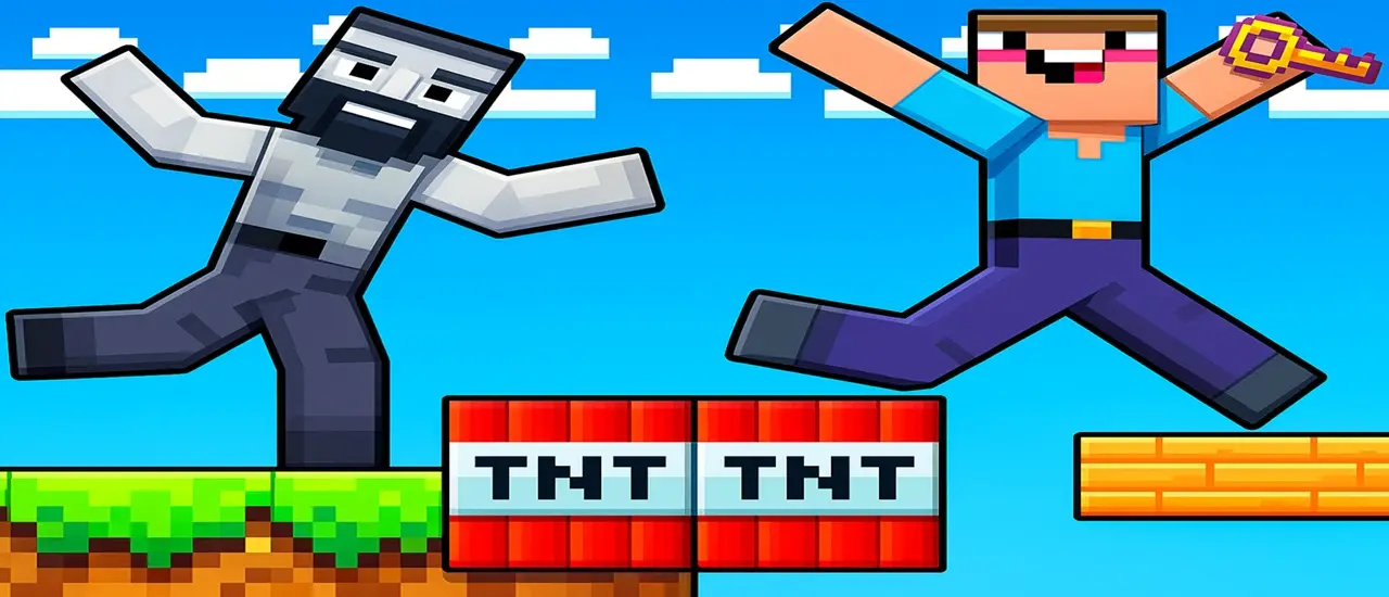 Noob: Parkour Tricks - Kostenloses Spiel zum Ausprobieren