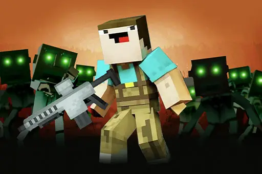 Noob Shooter Zombie - Ücretsiz Çevrimiçi Nişancı Oyunu