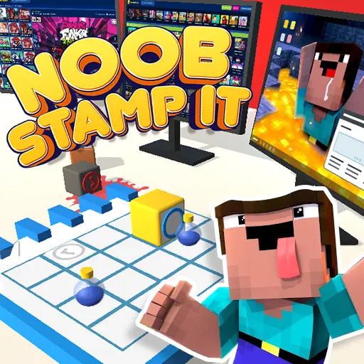 Noob Stamp It - Juego de rompecabezas educativo gratis