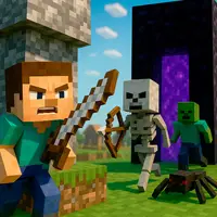 Noob Village Tower Defense لعبة استراتيجية مجانية للعب على الإنترنت
