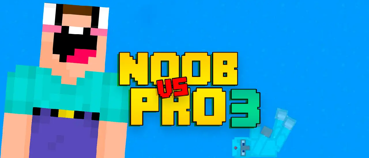 Noob Vs Pro 3 Oyna - Eğlenceli Mine Oyunu