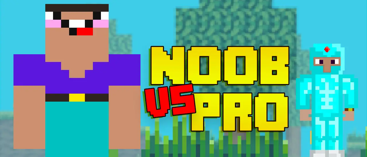 Noob vs Pro vs Hacker vs God 1 - アドベンチャーゲームで遊ぶ