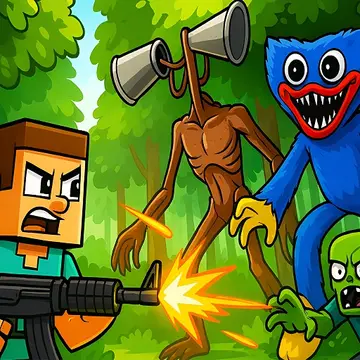 Nubik in the Monster World - オンラインシューティングゲームを無料でプレイ