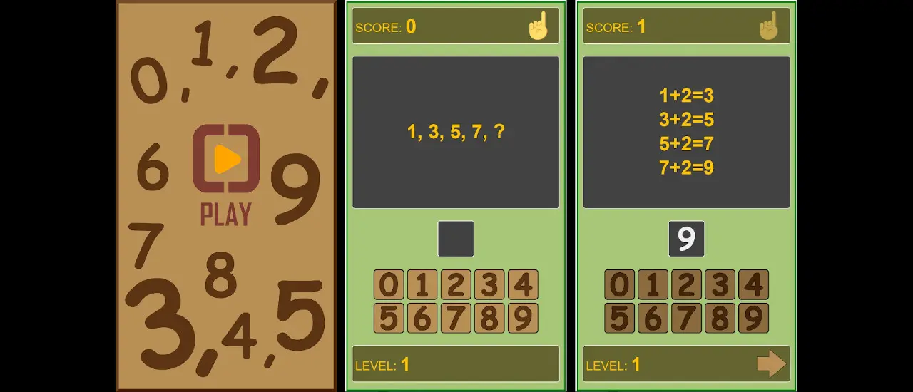Number Sequences لعبة الألغاز التعليمية المجانية للعب أونلاين