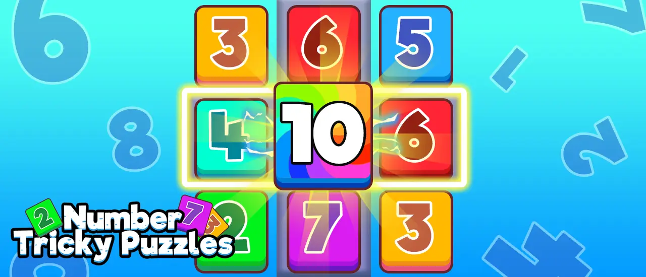 Number Tricky Puzzles لعبة ألغاز مجانية للعب عبر الإنترنت