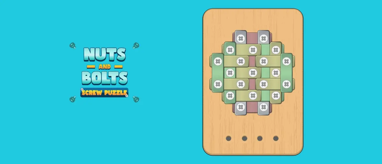 Nuts And Bolts Schrauben Puzzle – Kostenloses Denkspiel online spielen