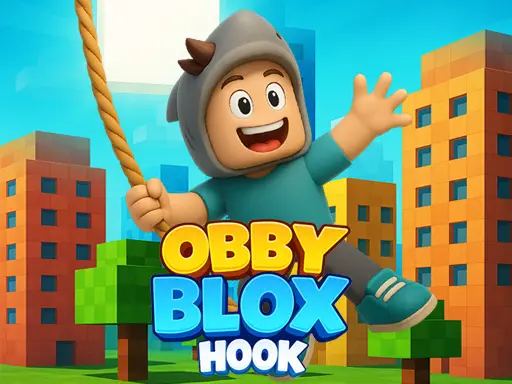 Obby Blox Hook : Jeu de plateforme en ligne et jeu d'adresse