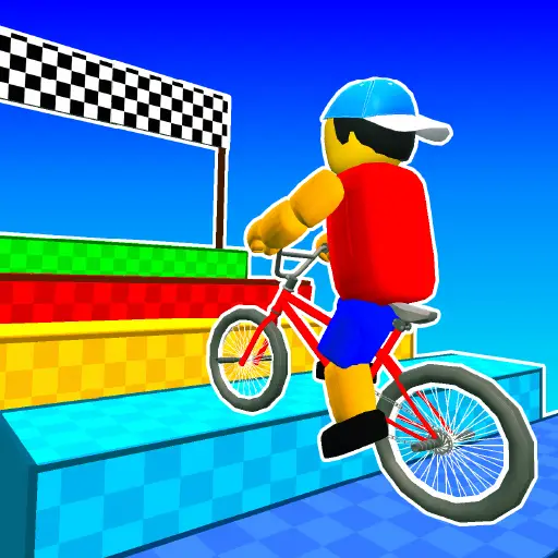 Obby On a Bike - Jeu de plateforme en vélo gratuit