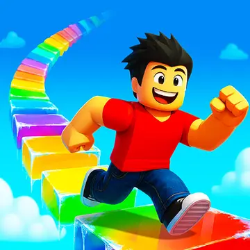 Obby Rainbow Tower - Jeu de plateforme en ligne gratuit
