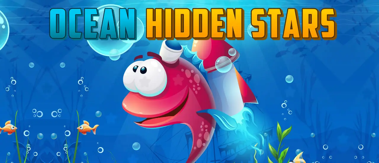Ocean Hidden Stars - Juego gratis de objetos ocultos y habilidades online