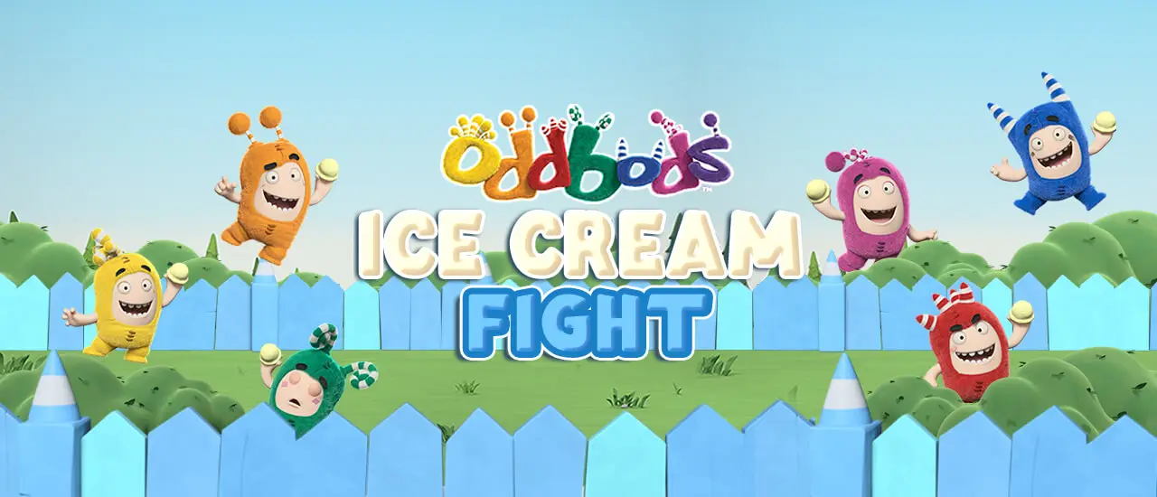 Oddbods Ice Cream Fight - Fun Online Battle Game for Kids