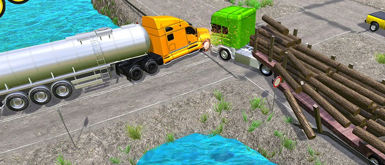 Off Road Oil Tanker Transport Truck – Kostenloses Fahrspiel