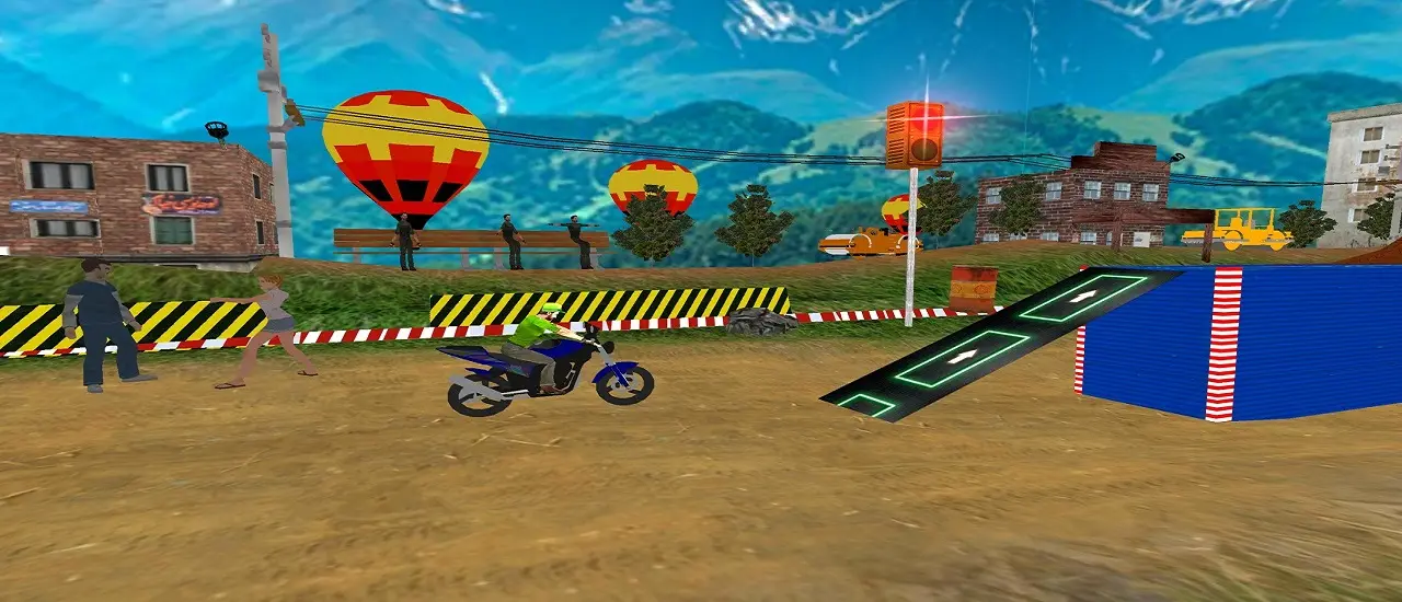 Offroad Real Stunts Bike Race: Free 3D Bike Racing Game
