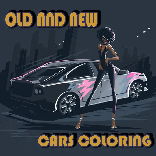 Old And New Cars Coloring - 無料オンラインメモリーゲームで遊ぼう