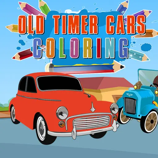 Old Timer Cars Boyama Oyunu - Ücretsiz Online Araba Boyama