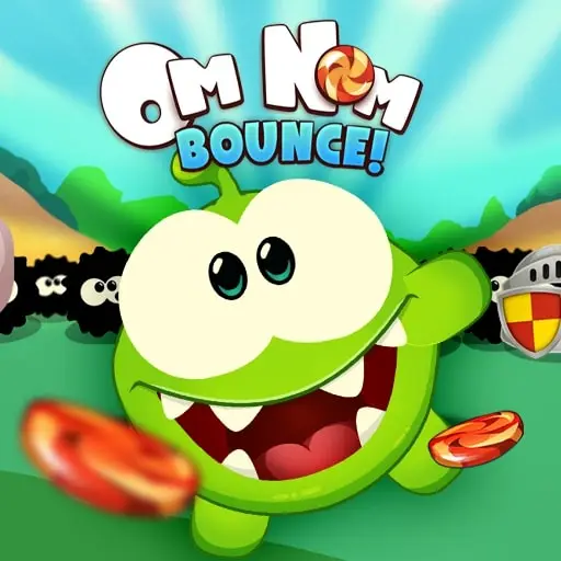 Om Nom Bounce - Jeu de Tir et Plateforme Gratuit