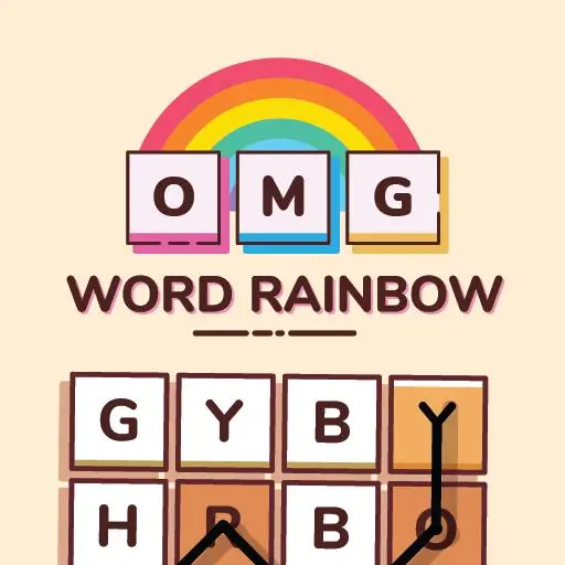OMG Word Rainbow - Free Puzzle Word Game to Play Online