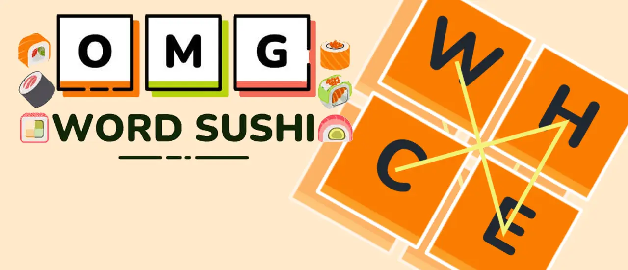 OMG Word Sushi - Kelime Oyunları ve Bulmaca Oyna
